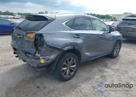 2019 Lexus Nx 300 F Sport из США, поврежденный, VIN JTJYARBZ3K2145568